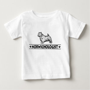T-shirt Pour Bébé Norwich Terrier humoristique