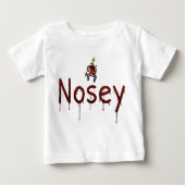 T-shirt Pour Bébé Nosey The Robot Animatronic Adventure (Devant)