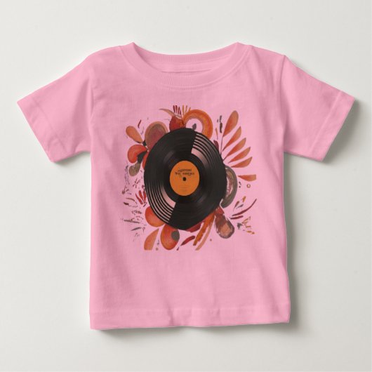 T-shirt Pour Bébé Nostalgique (Devant)
