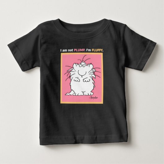 T-shirt Pour Bébé NOT PLUMP, Fluffy Boynton (Devant)