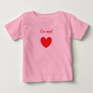 T-shirt Pour Bébé Notre ange