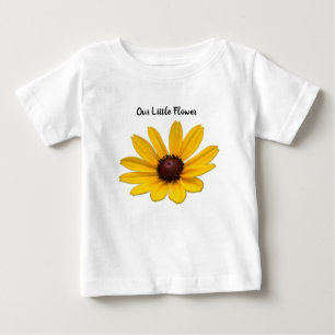 T-shirt Pour Bébé Notre petit bébé fleur T-shirt