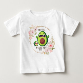 T-shirt Pour Bébé Notre première fête des mères