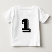 T-shirt Pour Bébé Nourrisson T de Priapisms (Dos)