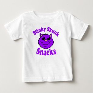 T-shirt Pour Bébé Nourriture de mouffette puante