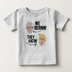 T-shirt Pour Bébé Nous Bernin ils Hatin