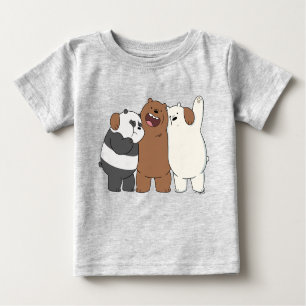 T-shirt Pour Bébé Nous, Groupe Ours Nus Hug