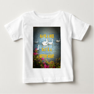 T-shirt Pour Bébé Nous laissons toujours nos clients heureux et sati