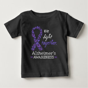 T-shirt Pour Bébé Nous nous battons ensemble - sensibilisation à la