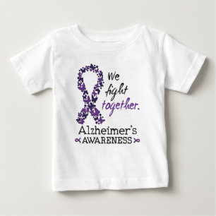 T-shirt Pour Bébé Nous nous battons ensemble - sensibilisation à la
