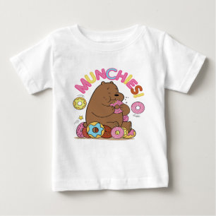 T-shirt Pour Bébé Nous Ours Nus - Grizz Donut Munchies!
