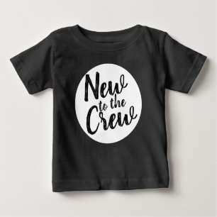 T-shirt Pour Bébé Nouveau à l'équipage bébé