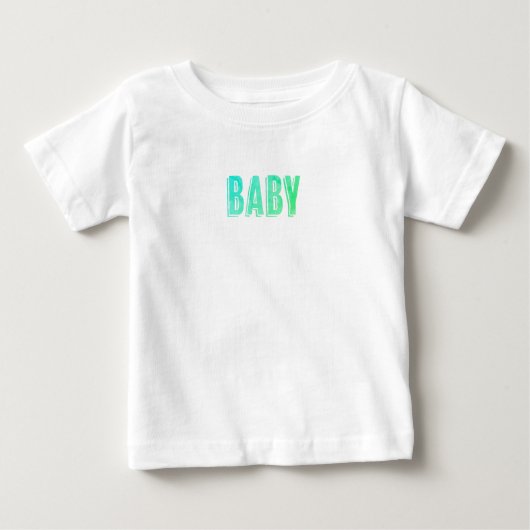 T-shirt Pour Bébé Nouveau Faire-part bébé (Devant)