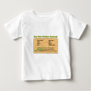 T-shirt Pour Bébé Nouveau membre de partie !