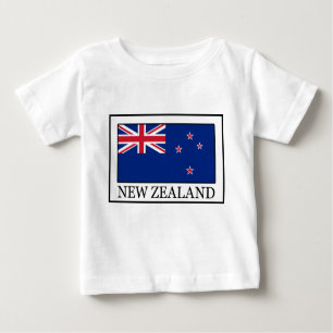 T-shirt Pour Bébé Nouvelle-Zélande