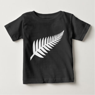 T-shirt Pour Bébé Nouvelle-Zélande Silver Fern