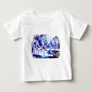 T-shirt Pour Bébé Nova de bleu d'Alice