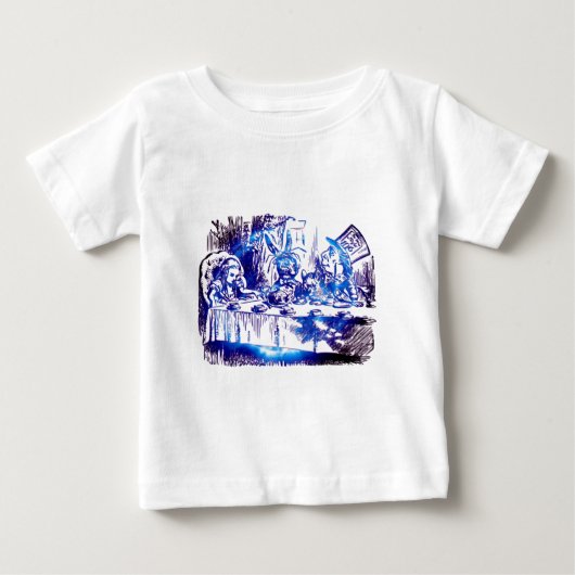 T-shirt Pour Bébé Nova de bleu d'Alice (Devant)