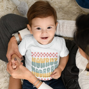 T-shirt Pour Bébé Nowruz Mobarak   Bonne année persane