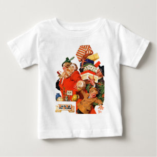 T-shirt Pour Bébé Nuit avant Noël