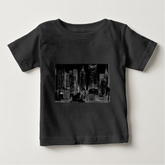 T-shirt Pour Bébé Nuit de New York City