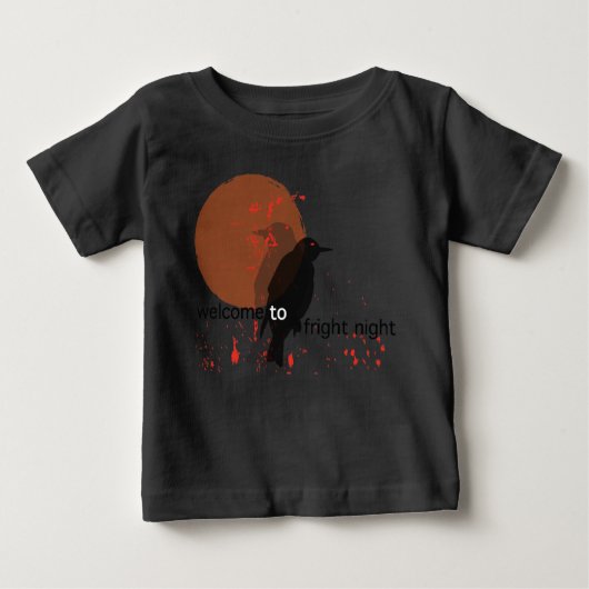 T-shirt Pour Bébé Nuit d'erreur (Devant)