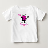 T-shirt Pour Bébé Numéro amusant 1 (Devant)