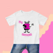 T-shirt Pour Bébé Numéro amusant 1