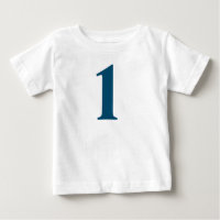 Numéro simple et élégant "1"