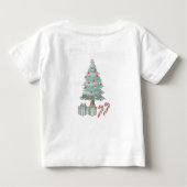 T-shirt Pour Bébé Nutcracker Rocking Horse Christmas Tree (Dos)