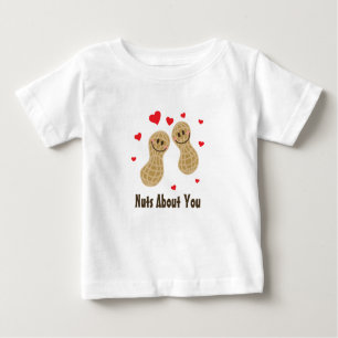 T-shirt Pour Bébé Nuts À propos de vous mignonette cacahuètes Humour