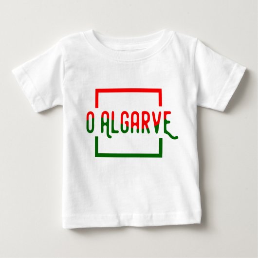 T-shirt Pour Bébé O Algarve (Devant)