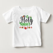 T-shirt Pour Bébé O Holy Night (Devant)