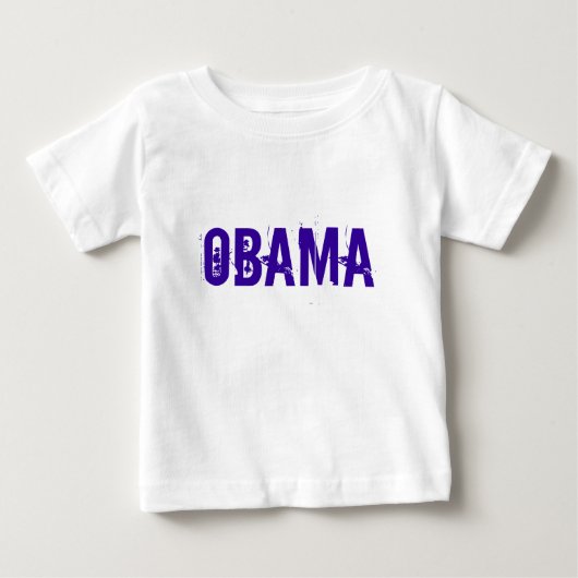 T-SHIRT POUR BÉBÉ OBAMA (Devant)