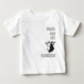 T-shirt Pour Bébé Obsession de la chèvre (Devant)