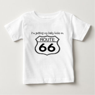 T-shirt Pour Bébé Obtenant mes éruptions de bébé sur l'itinérair