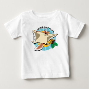 T-shirt Pour Bébé Obtenons des noix - Écureuil volant