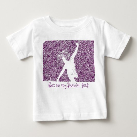 T-shirt Pour Bébé Obtenu sur mon Dancin… (Devant)