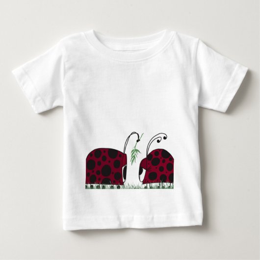T-shirt Pour Bébé Obugs Et Mistletos Cutes (Devant)
