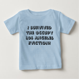 T-shirt Pour Bébé Occupy Los Angeles