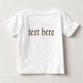 T-shirt Pour Bébé Octopus Steampunk Surreal Retro Style Machine (Dos)