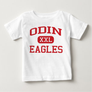 T-shirt Pour Bébé Odin - Eagles - lycée d'Odin - Odin l'Illinois