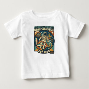 T-shirt Pour Bébé Odyssée spatiale - Aventure cosmique pour les amou