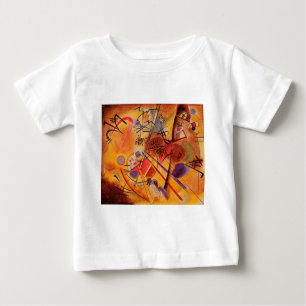 T-shirt Pour Bébé Oeuvre Abstraite de Kandinsky
