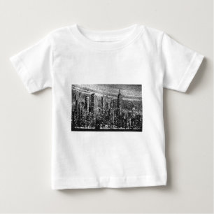 T-shirt Pour Bébé Œuvre d'art de la ville de New York