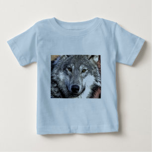 T-shirt Pour Bébé Œuvre d'art Wolf Eyes