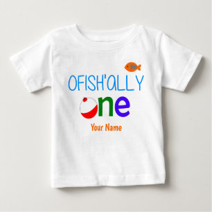 T-shirt Pour Bébé Ofishally une ?ère chemise d'anniversaire de