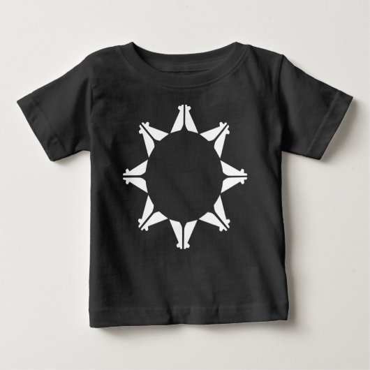 T-shirt Pour Bébé Oglala Sioux (Devant)