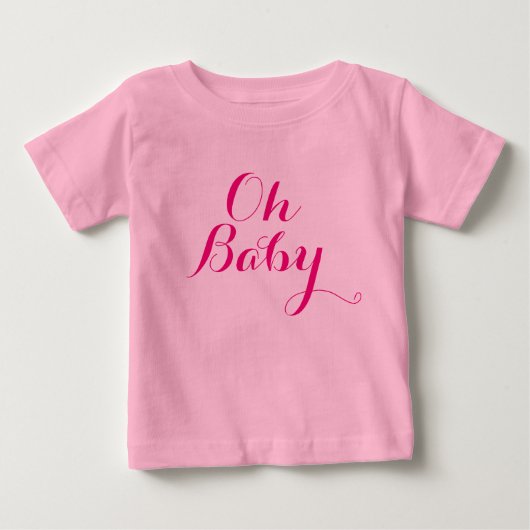 T-shirt Pour Bébé Oh Baby Tutu (Devant)