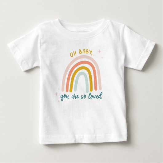T-shirt Pour Bébé Oh Bébé, Tu Es Si Amoureux (Devant)